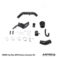 AIRTEC Motorsport RS-Style 76mm Top Induction Pipe for Fiesta ST180