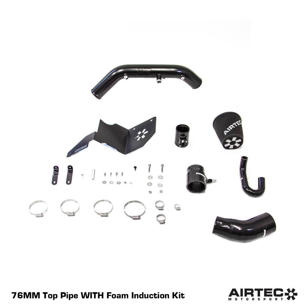 AIRTEC Motorsport RS-Style 76mm Top Induction Pipe for Fiesta ST180