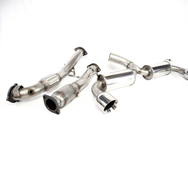 Dreamscience Ford Focus ST225 Full Exhaust Race Cat-Pipe. Stainless Steel