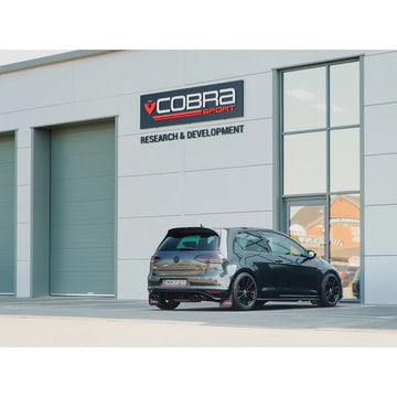 Cobra Sport VW Golf GTI (Mk7) 2.0 TSI (5G) (12-17) Quad Exit Venom Box Delete Race Cat Back Golf R Style Performance Exhaust