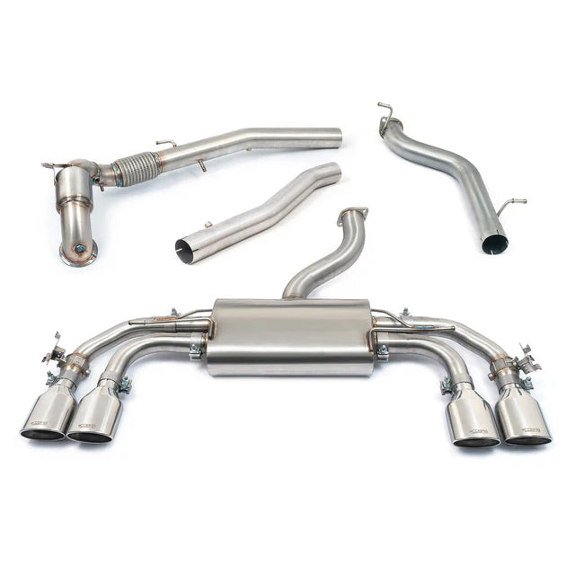 Cobra Sport VW Golf R (Mk8) 2.0 TSI (21>) Valved Turbo Back Performance Exhaust