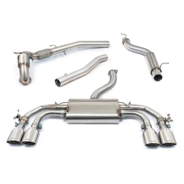 Cobra Sport VW Golf R (Mk8) 2.0 TSI (21>) Valved Turbo Back Performance Exhaust