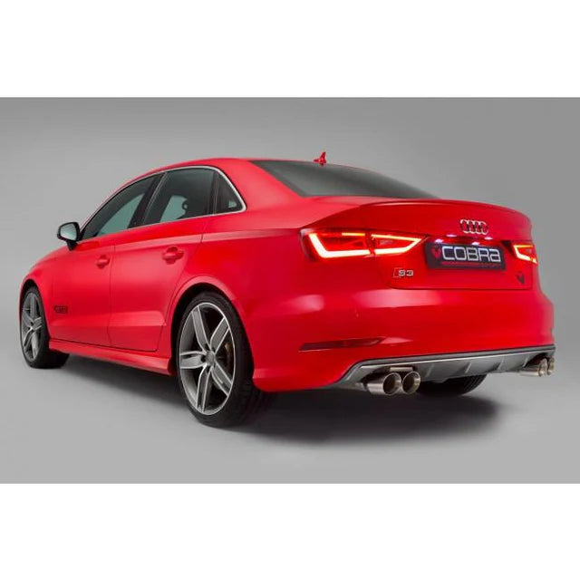 Cobra Sport Audi S3 (8V) Saloon (Valved) (13-18) Turbo Back Performance Exhaust