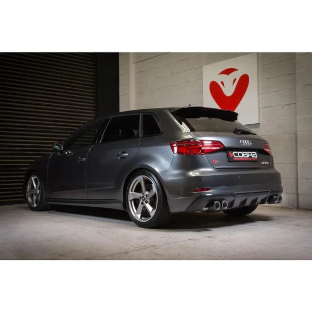 Cobra Sport Audi S3 (8V) 5 Door Sportback (Valved) (13-18) Cat Back Performance Exhaust