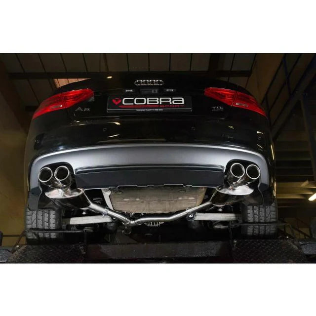 Cobra Sport Audi A5 2.0 TDI Coupe (S-Line) Dual Exit S5 Style Performance Exhaust Conversion