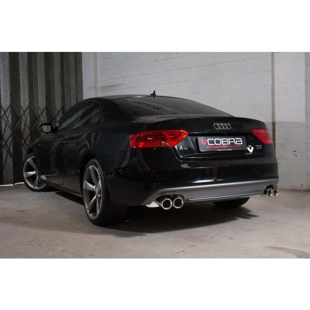 Cobra Sport Audi A5 2.0 TDI Coupe (S-Line) Dual Exit S5 Style Performance Exhaust Conversion