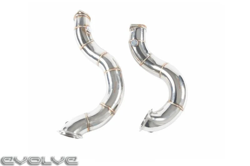 Evolve Catless Turbo Downpipes - BMW 1 Series 135i | 1M | 3 Series 335i N54