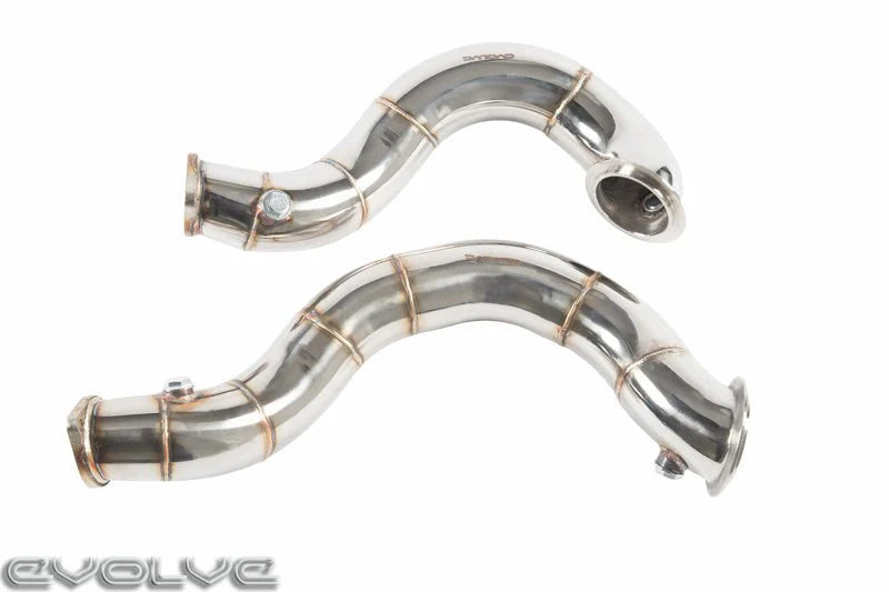 Evolve Catless Turbo Downpipes - BMW 1 Series 135i | 1M | 3 Series 335i N54