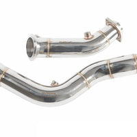 Evolve Catless Turbo Downpipes - BMW 2 Series F87 M2 Competition | 3 Series F80 M3 | 4 Series F82 | F83 M4 S55