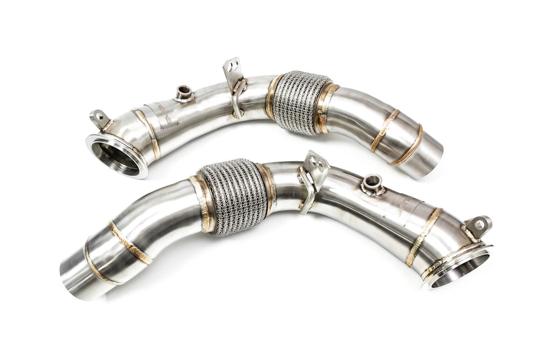 Evolve Catless Turbo Downpipes - BMW F10 M5 | F12/F13 M6 (S63)