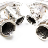 Evolve Catless Turbo Downpipes - BMW F90 M5 | F92/F93 M8