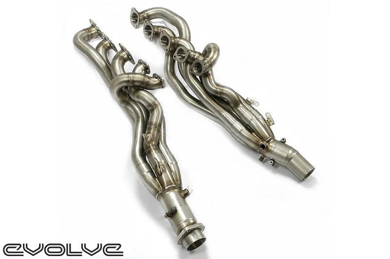 Evolve Long Tube Manifolds - BMW E60/E61 M5 | E63/E64 M6