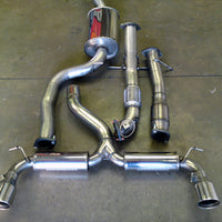 Dreamscience Ford Focus ST225 Full Exhaust Race Cat-Pipe. Stainless Steel