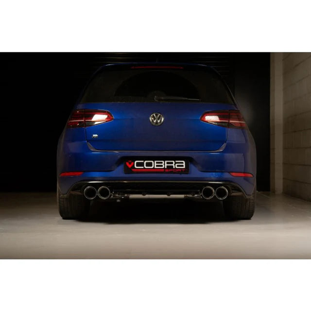 Cobra Sport VW Golf R (Mk7.5) 2.0 TSI (5G) (18-20) Cat Back Performance Exhaust